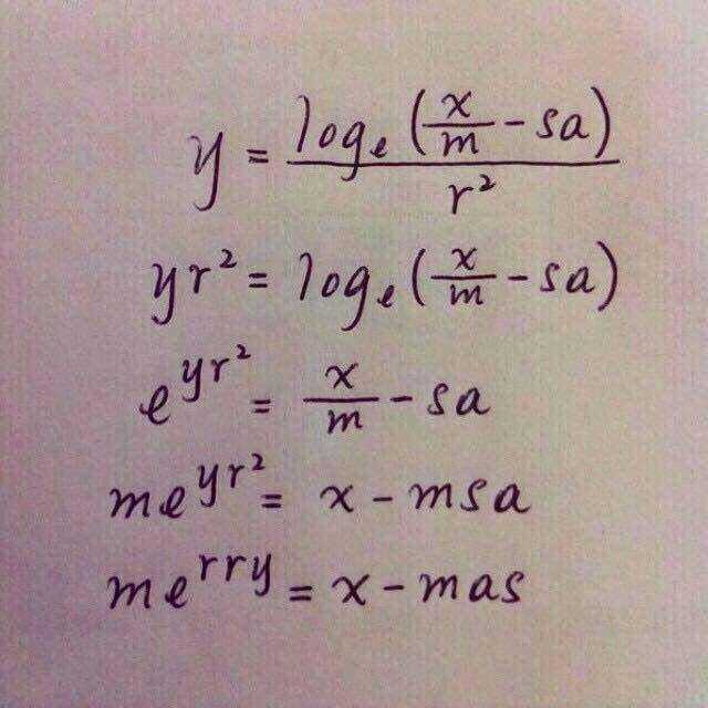 Merry Christmas science